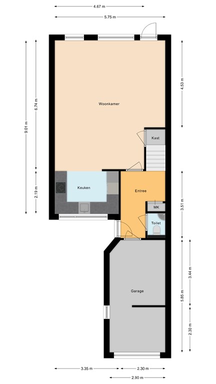 mediumsize floorplan